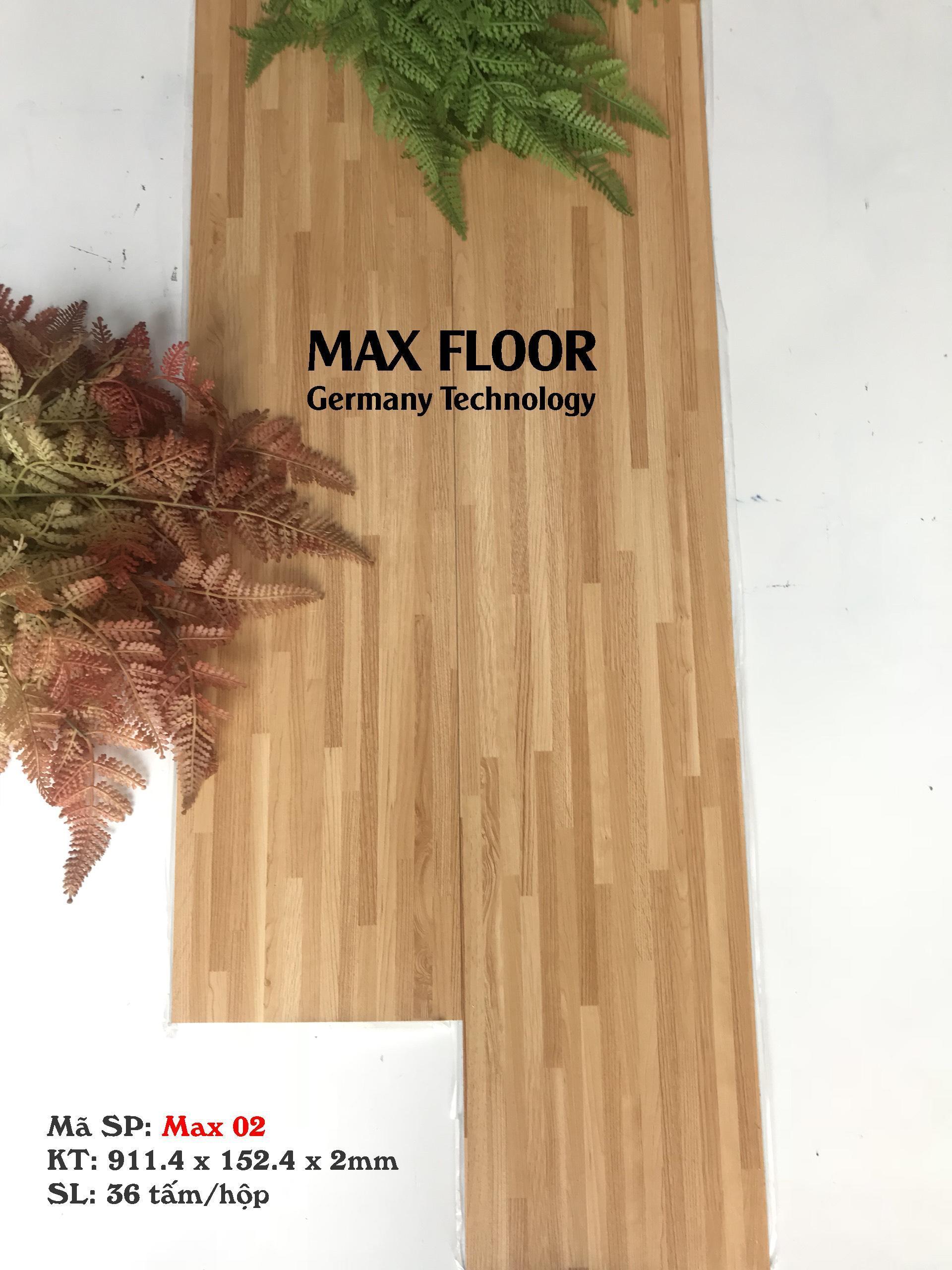 Sàn nhựa dán keo Max Floor Max 02 Sàn nhựa dán keo Max Floor Max 02