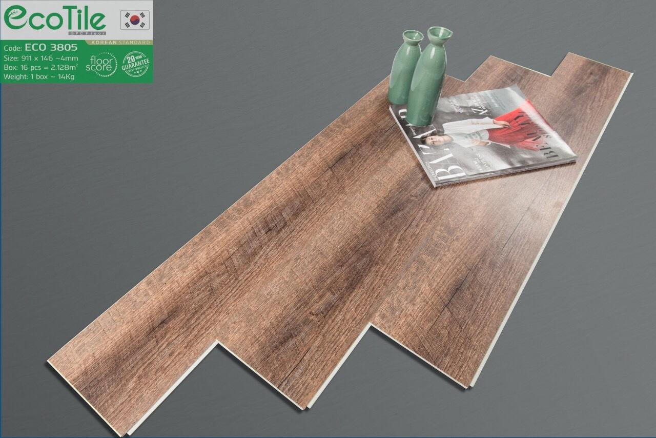 Sàn nhựa hèm khóa Eco Tile 3805 Sàn nhựa hèm khóa Eco Tile 3805